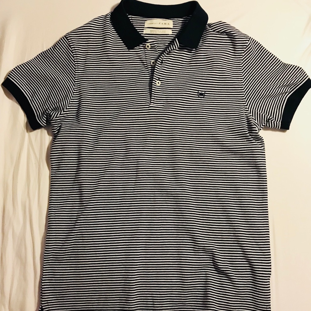 Zara Striped Polo
